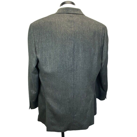 Faconnable Men's 55% Silk 45% Wool 46-47 L us) 58 Eu) Sport Coat Blazer Jacket - Picture 5 of 12
